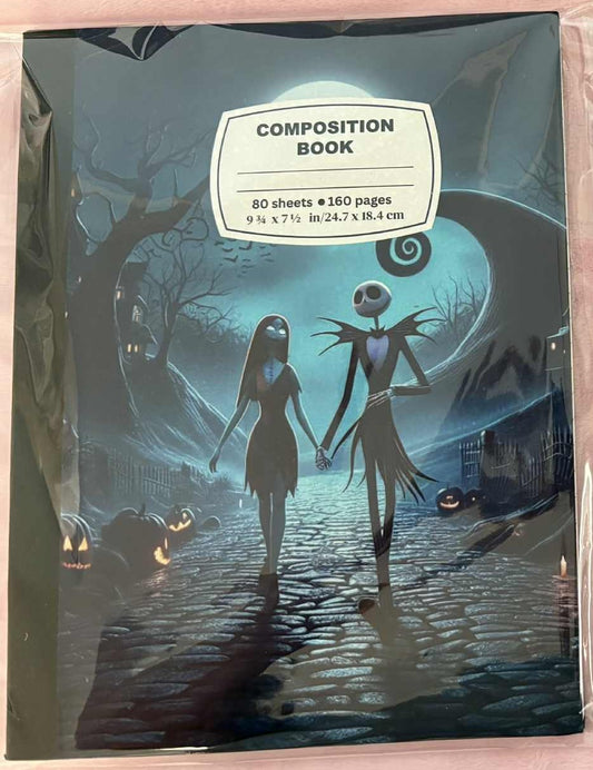 Character Composition book/Nightmare Before Christmas