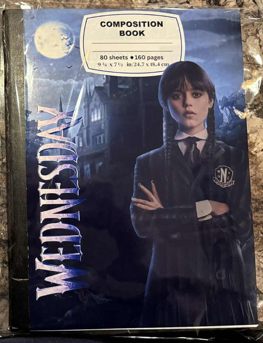 Character Composition book/Wednesday Adams