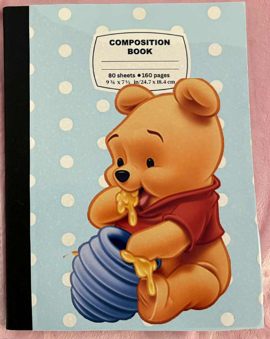 Character Composition book/Winnie the Pooh